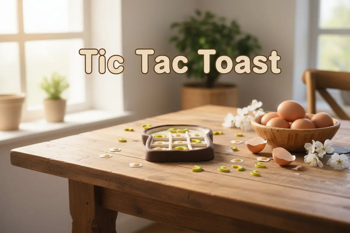 Tic Tac Toe Toast -3D Printed 1