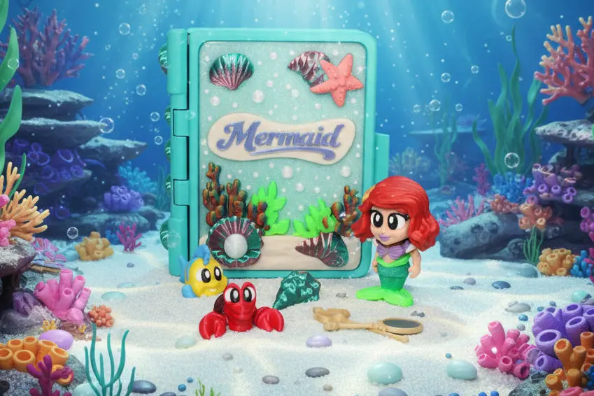 Mermaid Book Container- Everything Included!! 1