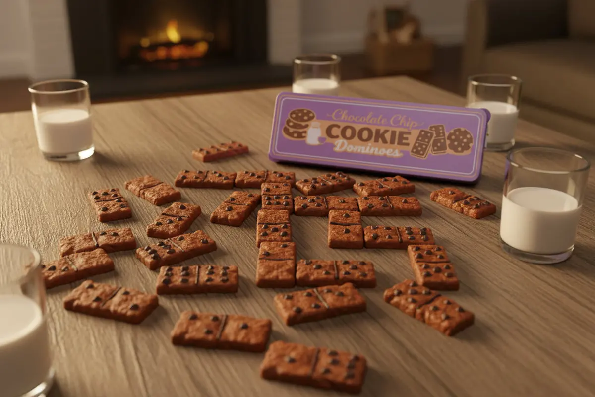 3D Printed Cookie Dominoes Game 1