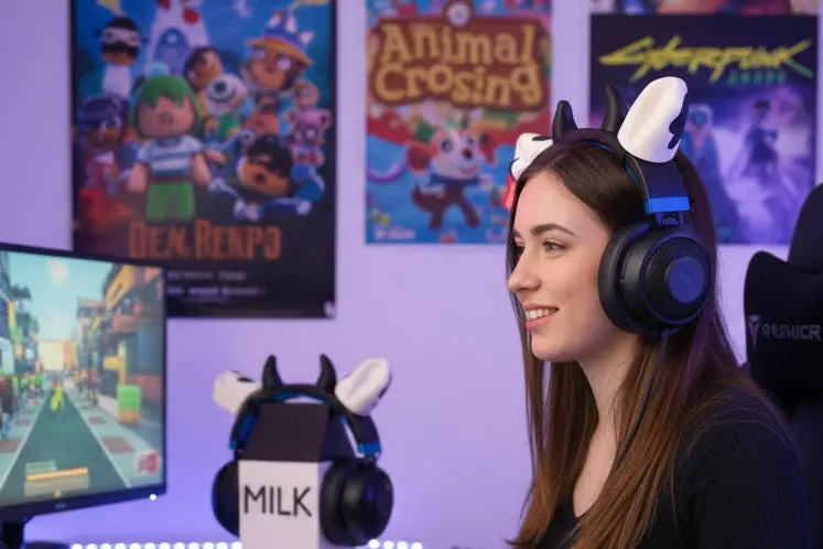Moo-Moo Head Set Decor 3D Printed 1