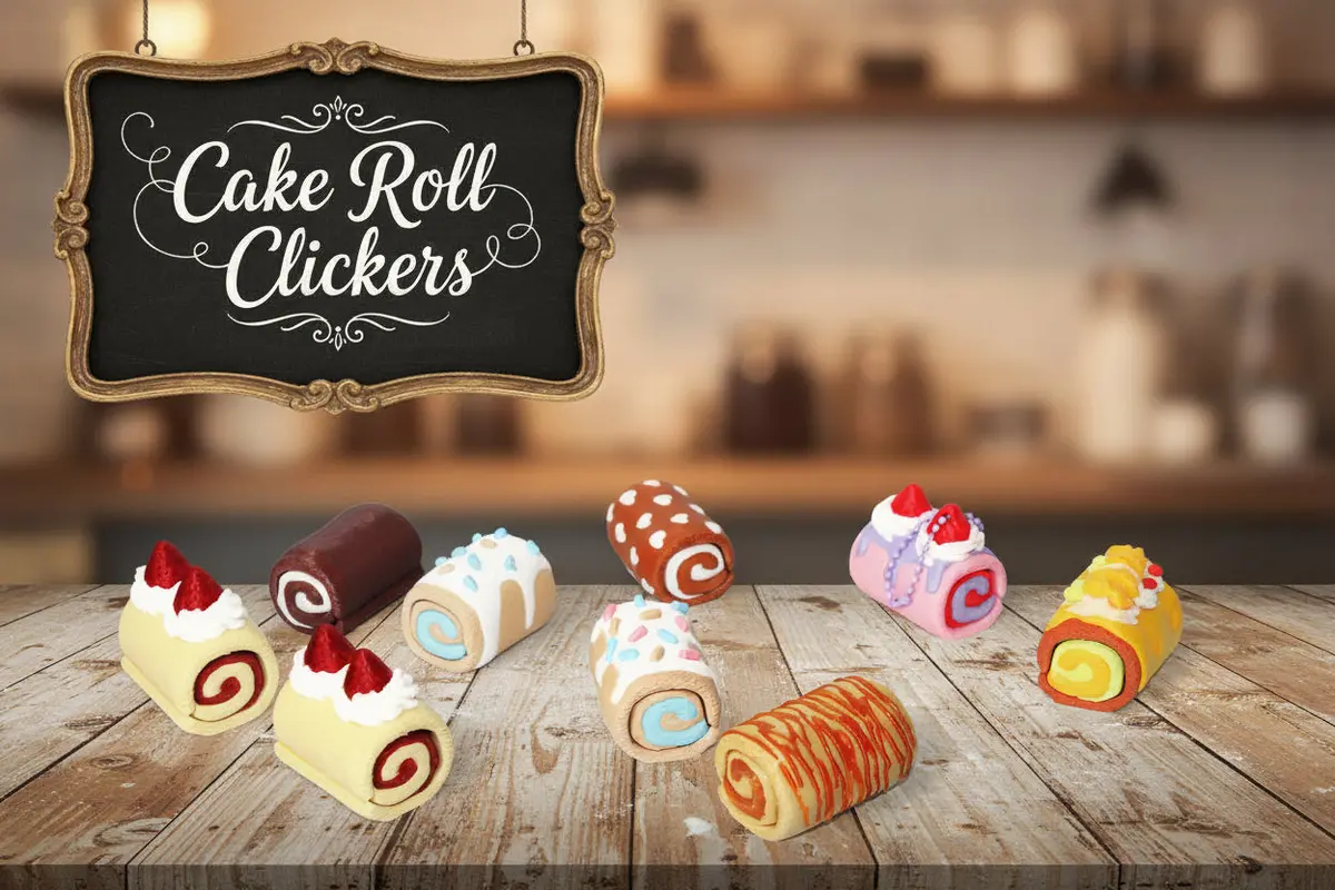 Cake Roll Clickers-3D Printed 1