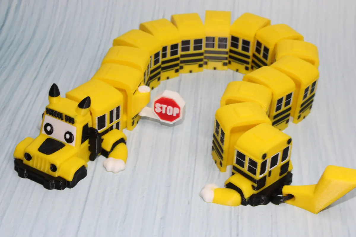 School Bus Dragon 7" 1