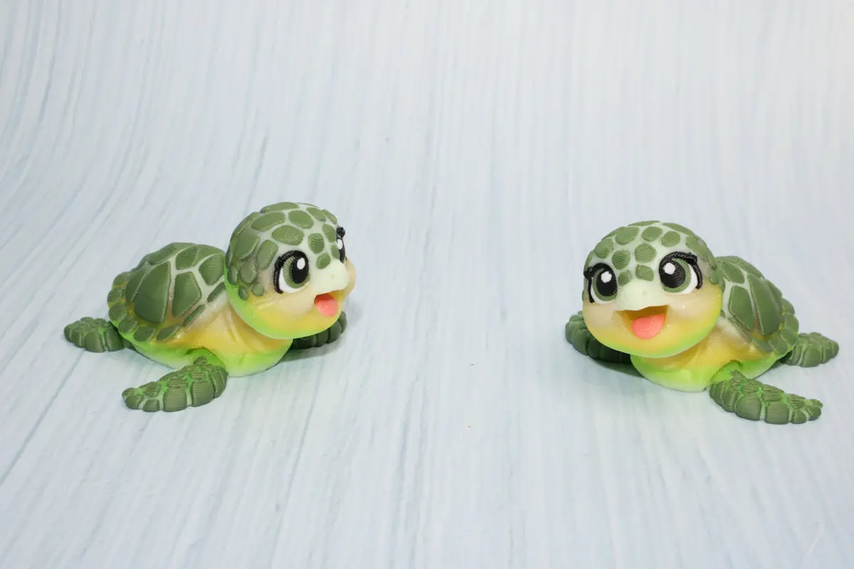 Baby Turtle 3" 3D Printed 1