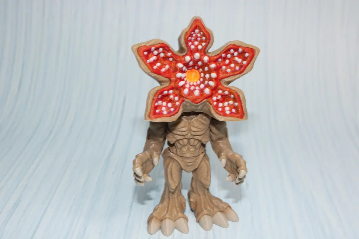 3D Printed Demon Flower 3.75" 1