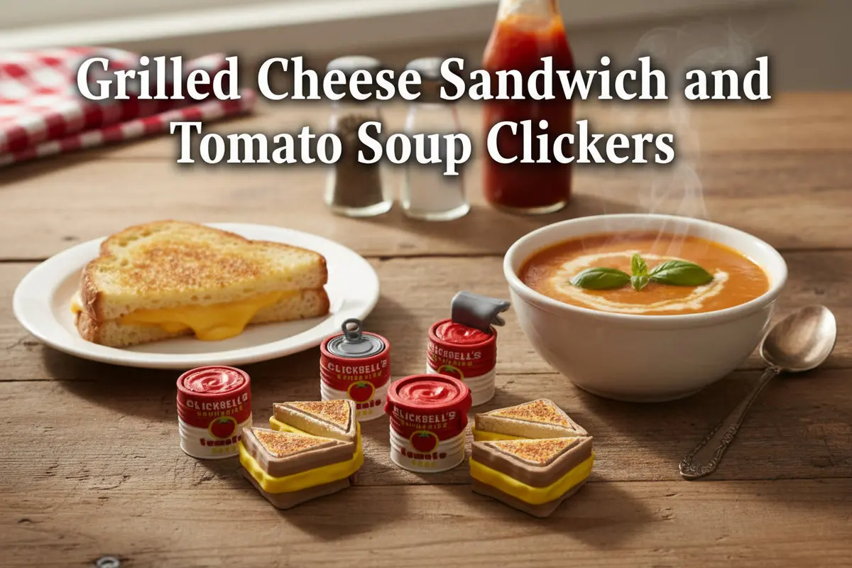 Grilled Cheese Sandwich And Tomato Soup Clickers 1