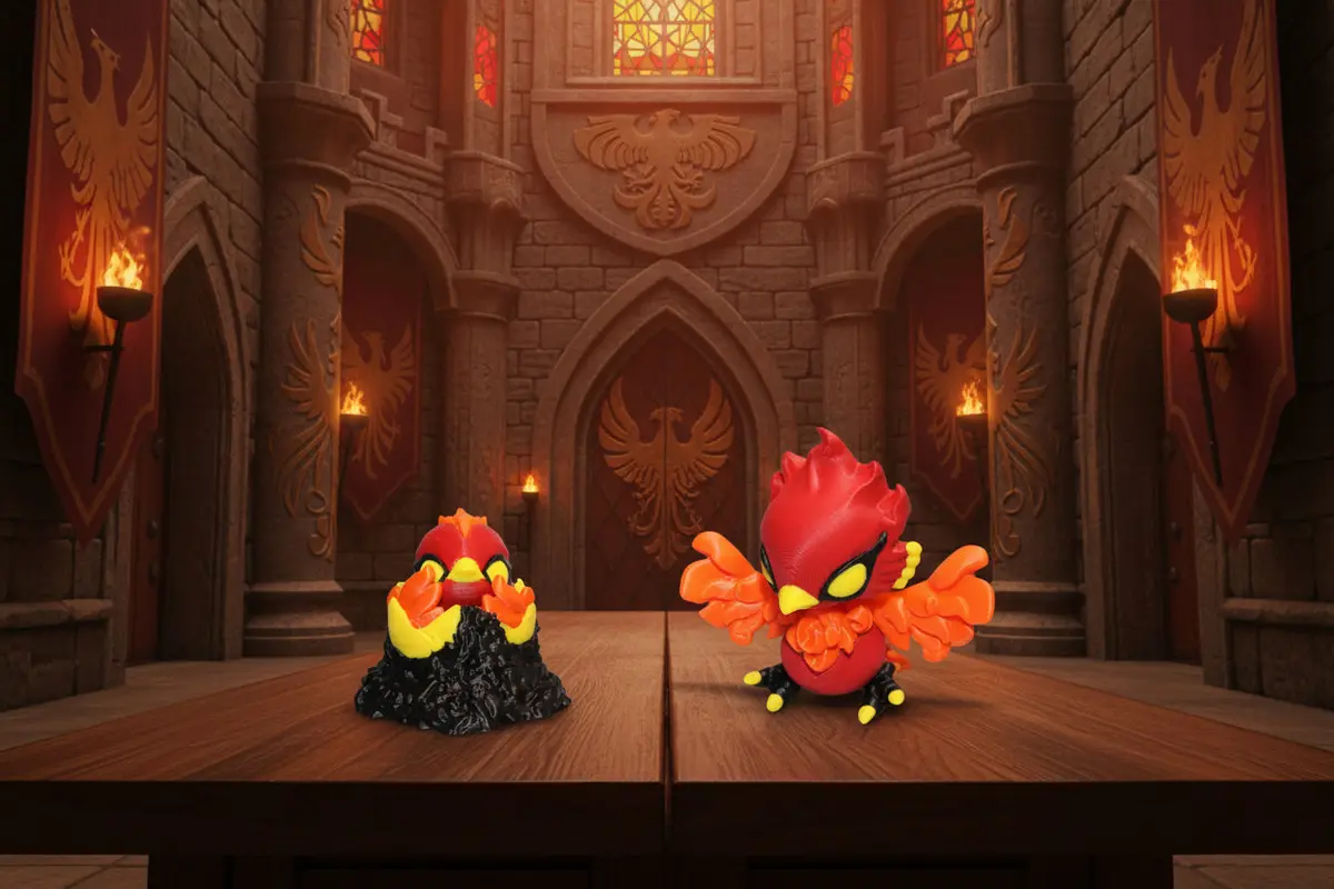 Mini Phoenix Or Mini Phoenix Clicker 3D Printed 1