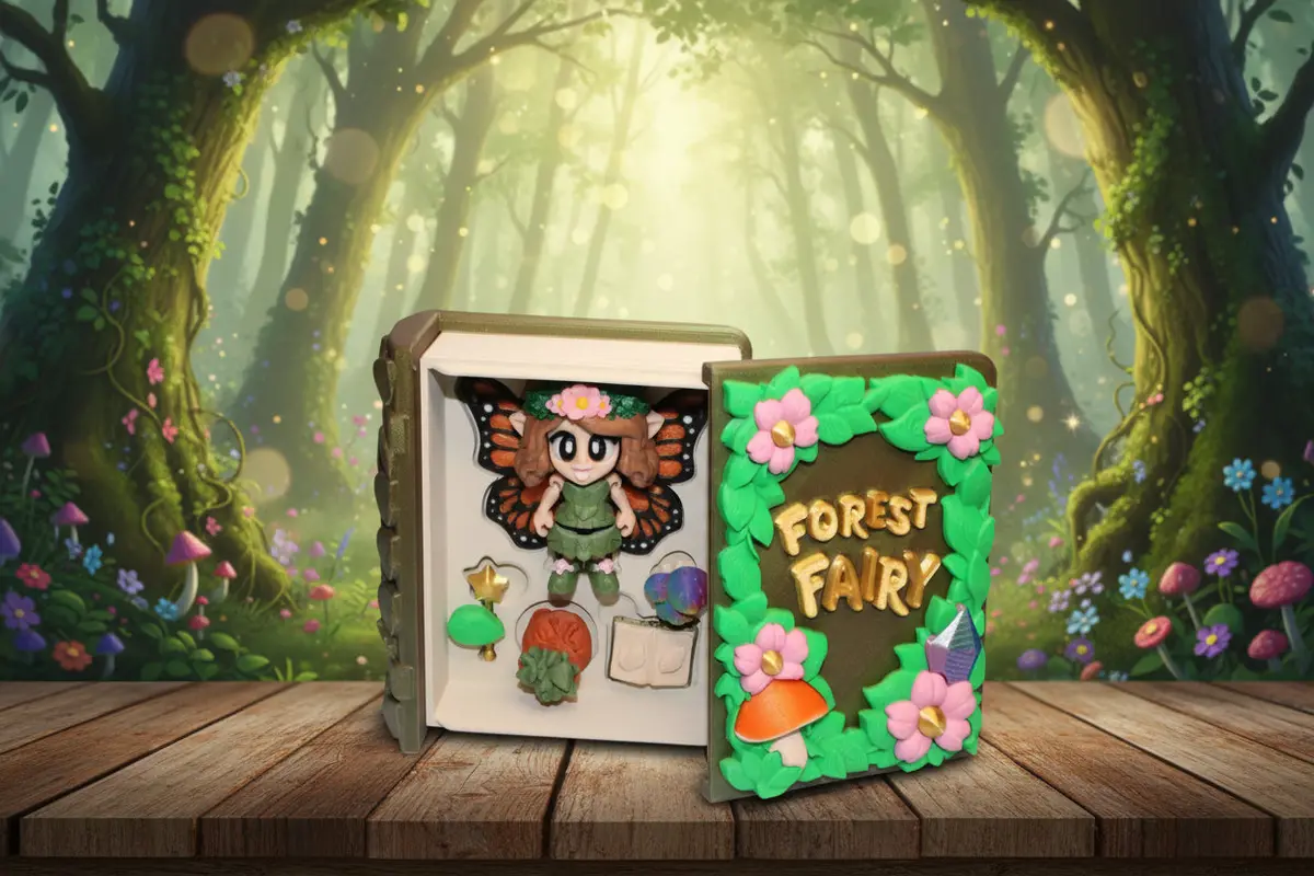 Fairy Book Container- Everything Included!! 1