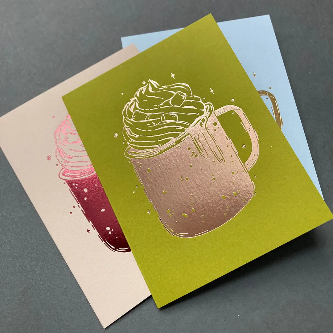 "Cozy Cocoa" Single Card: Kiwi 1