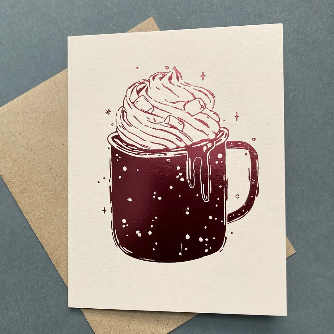 "Cozy Cocoa" Single Card: Biscuit 1