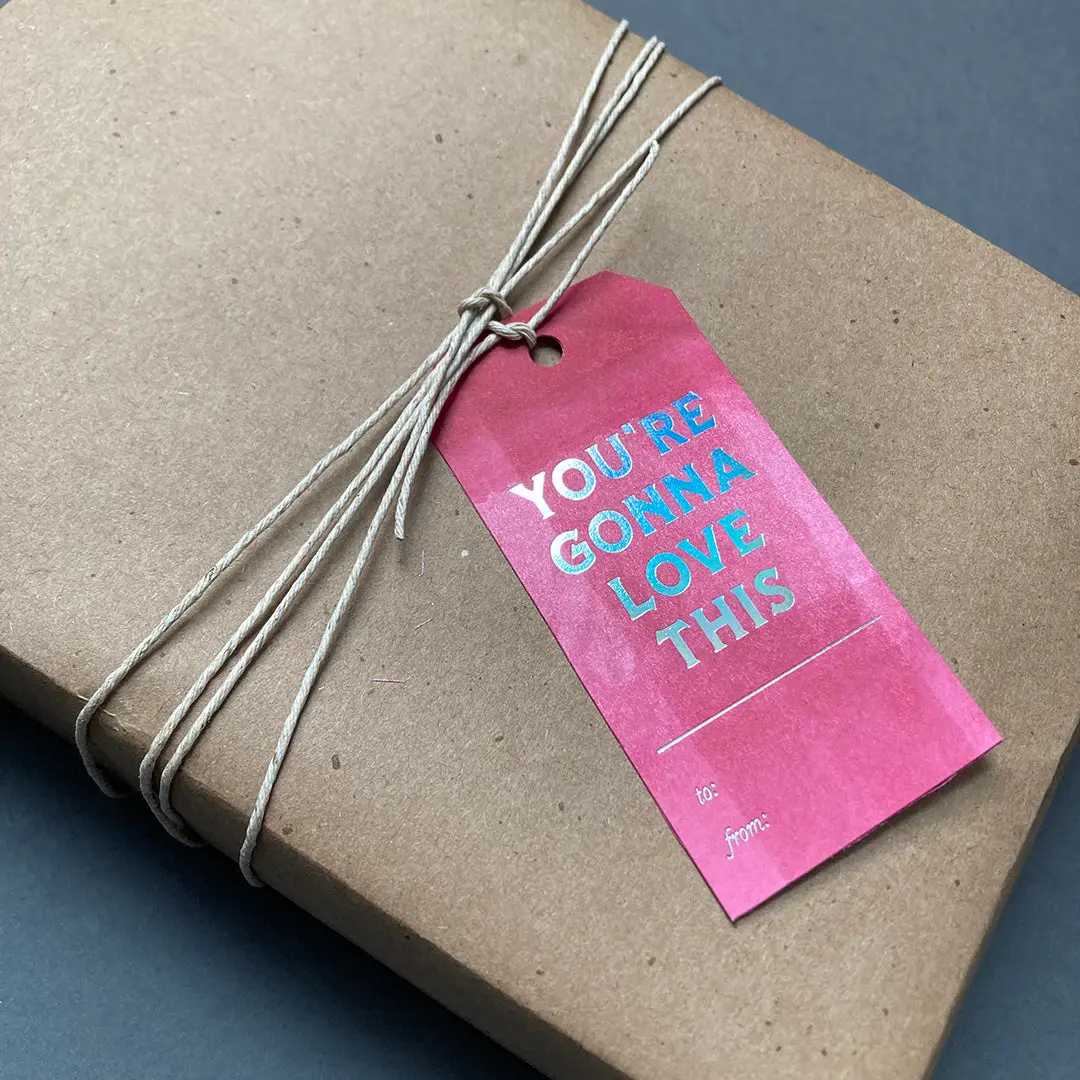 "Up-Cycled" Gift Tags 1