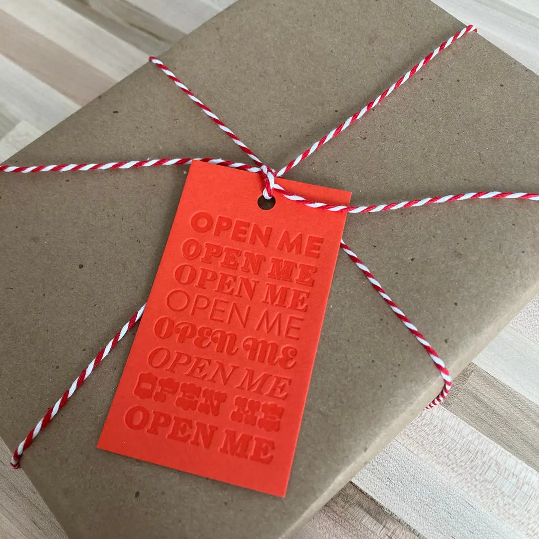 "Open Me" Gift Tags 1