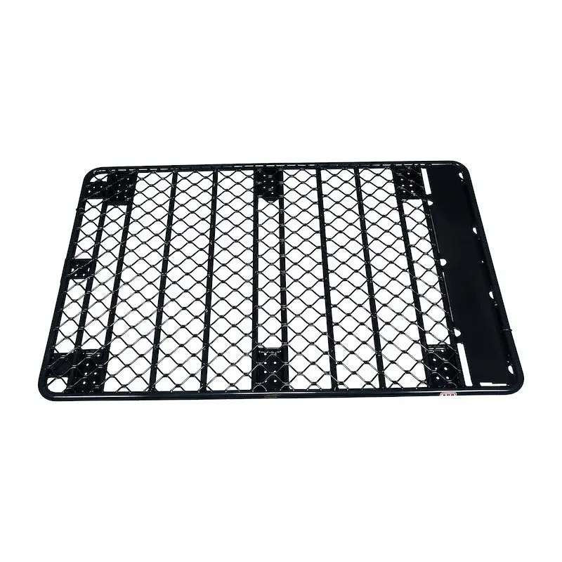 Arb Roof Basket 70"X44" Black Alloy - 330 Lbs Capacity With Mesh Floor Insert 1