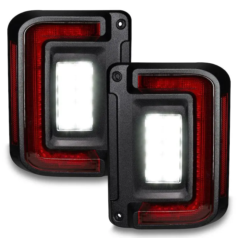 Oracle Led Tail Lights Clear Lens Flush Mount Black Housing 1