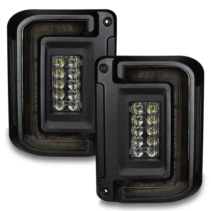 Oracle Led Tail Lights Tinted Lens Flush Mount With Reverse Leds 1
