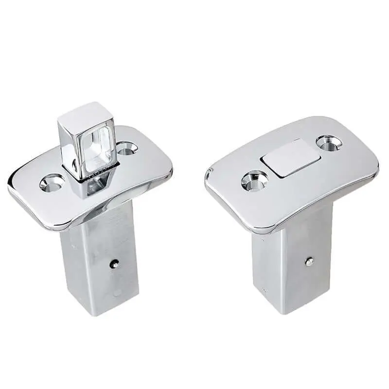 Putco Chrome Stake Pocket Tie-Down Anchors For Pickup Trucks - Fits 2002-25 Tacoma, Frontier, Colorado, Canyon, And More (Set Of 2) 1