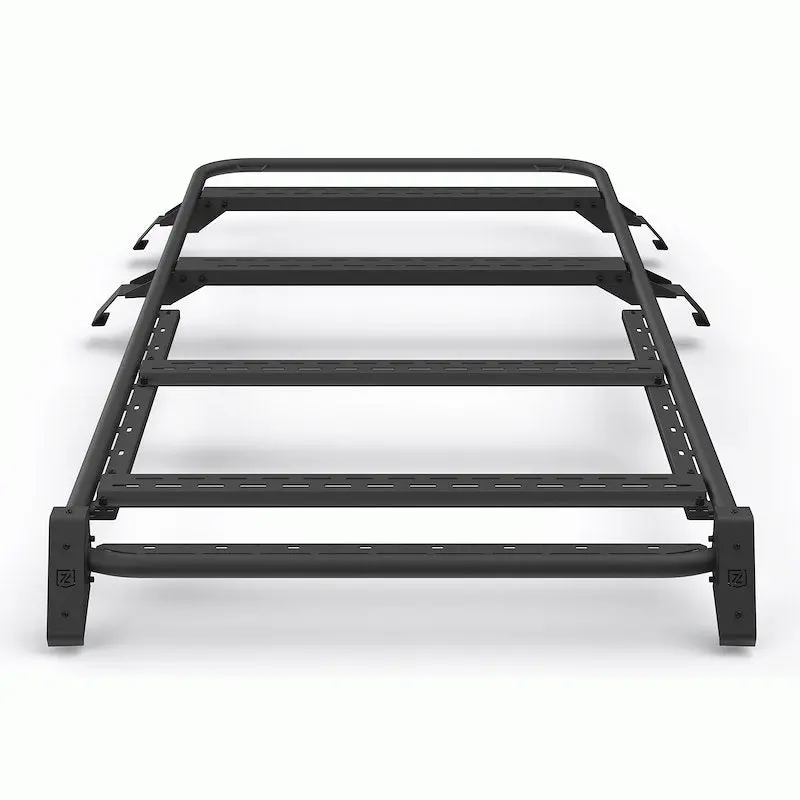 Zroadz Roof Rack For 2021-2025 Ford Bronco 2-Door - Includes 8 Led Pod Lights 1