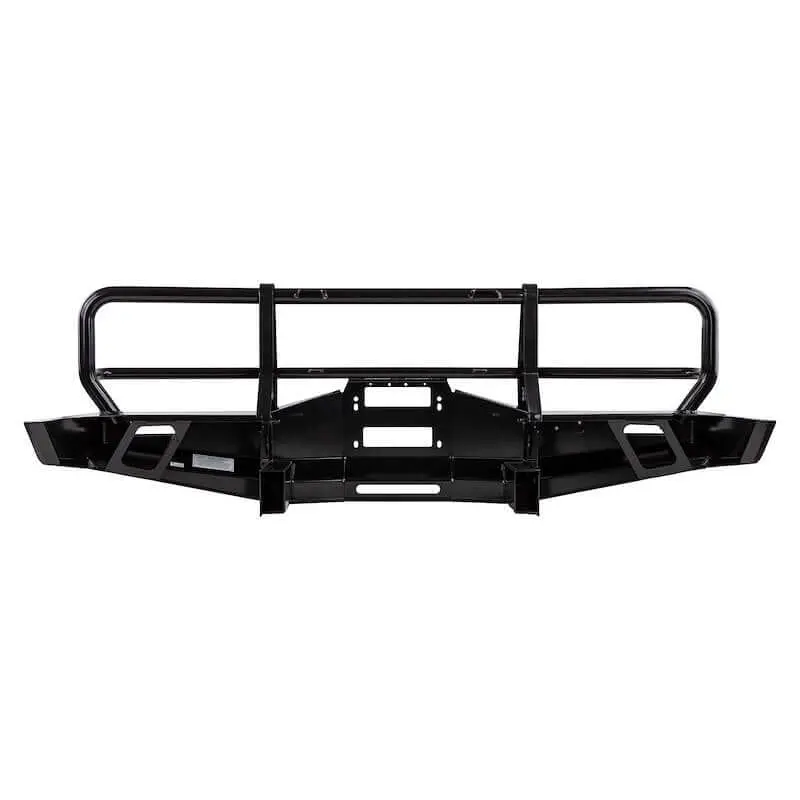 Arb Deluxe Bar Front Bumper For Suv – Fits 1990-1997 Toyota Land Cruiser / Lexus Lx450 – Black Steel, With Grille Guard & Winch Mount 2