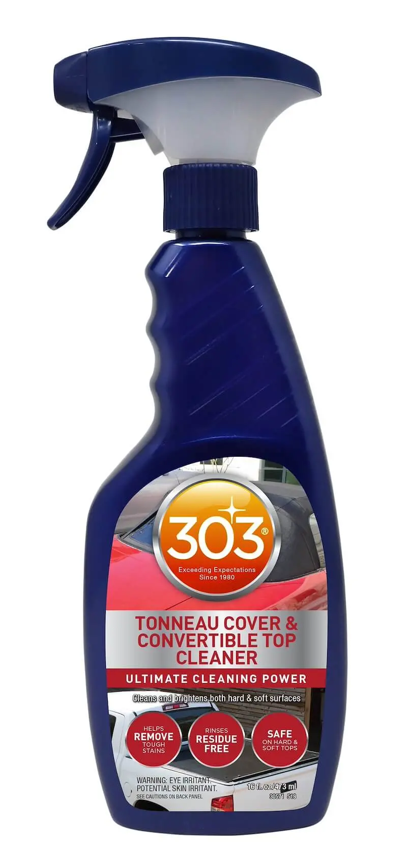 303 Products Vinyl Cleaner – 16Oz Spray Bottle For Tonneau Covers, Convertible Tops & Car Bras (1Pc) 1