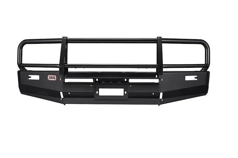 Arb Deluxe Bar Bumper – Fits 1998-2002 Toyota Land Cruiser, One-Piece, Black Steel, Winch, Tow Hook & Antenna Ready 1