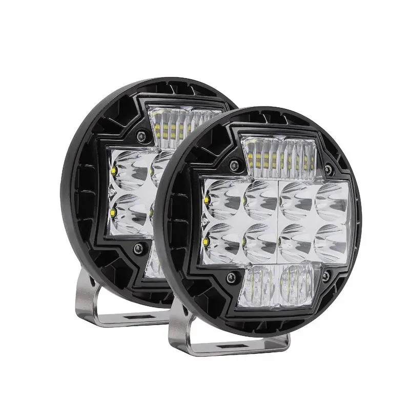 Arb Nacho Tm5 Led Auxiliary Off-Road Driving Light Set White Combo 1