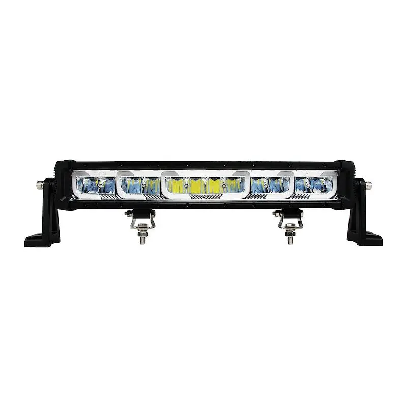 Trailfx 7" Led Light Bar For Off-Road Mid-Size Pickup Trucks, Jeeps, Utvs & Off-Road Vehicles - 32W, Spot & Flood Beam, 2880 Lumens 1