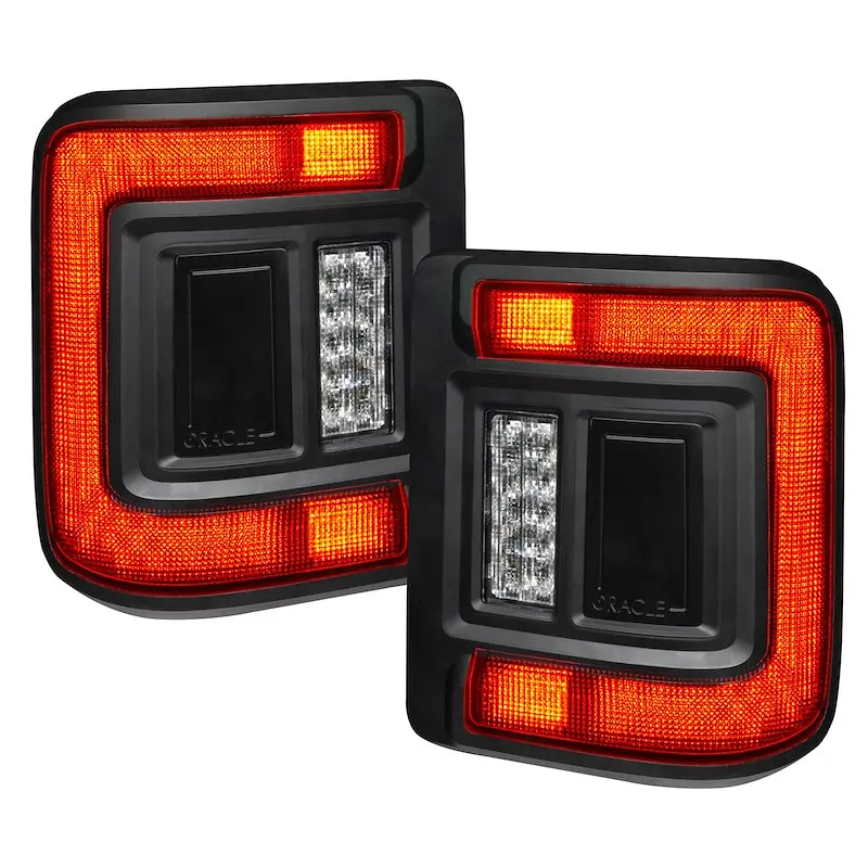 Oracle Lighting Tail Light Assembly - Fits 2018–2025 Jeep Wrangler Jl - Led Clear Lens Flush Mount 1