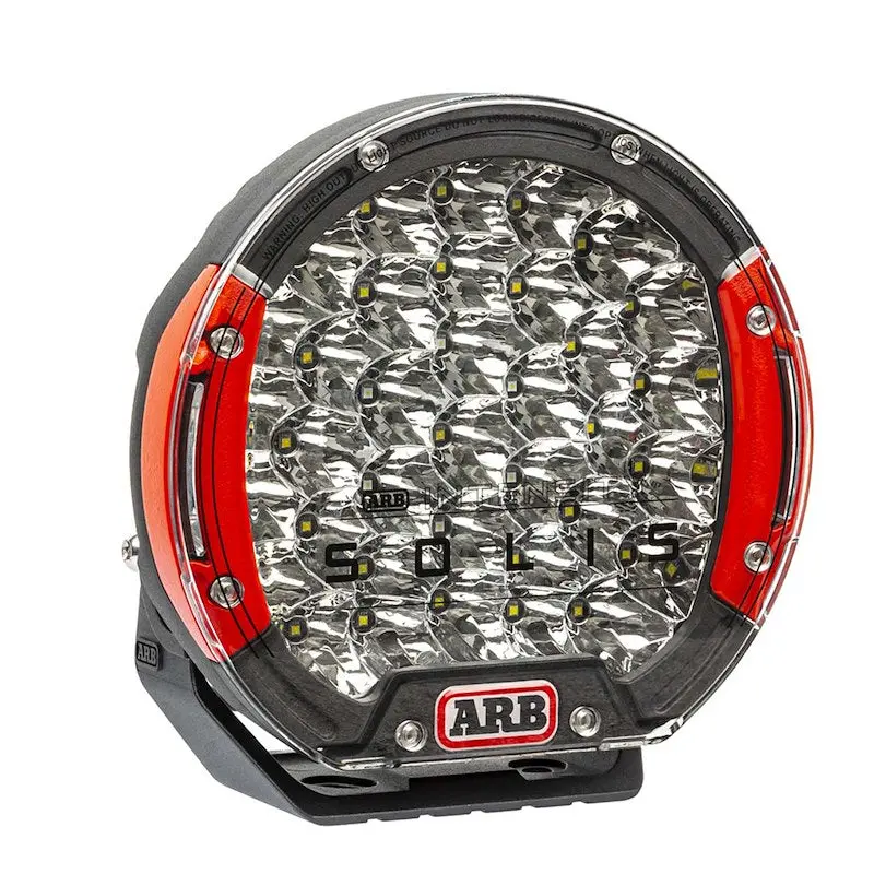 Arb Round Led Off-Road Driving Light - Intensity Solis 36 Spot Beam Black 1