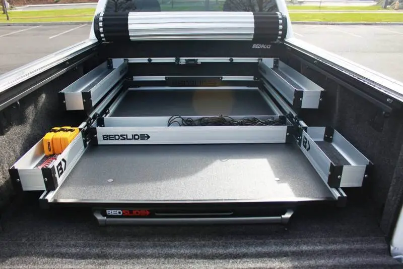 Bedslide Cargo Bin Set For Pickup Trucks - Fits With 48" Bedslide Models, Bedbin System (Set Of 5) 1