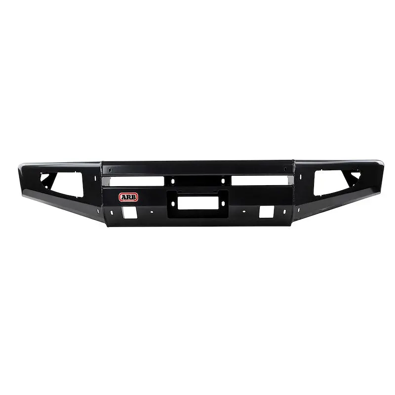 Arb Sahara Bar Off-Road Front Bumper Fits 2007-2013 Toyota Tundra - Gray Steel, Winch-Ready With Tow Hook & Antenna Mount (1 Pc) 1