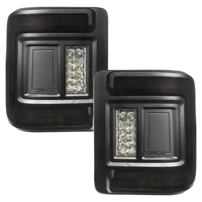 Oracle Lighting Tail Light Assembly - Fits 2018–2025 Jeep Wrangler Jl - Led Tinted Lens Flush Mount 1