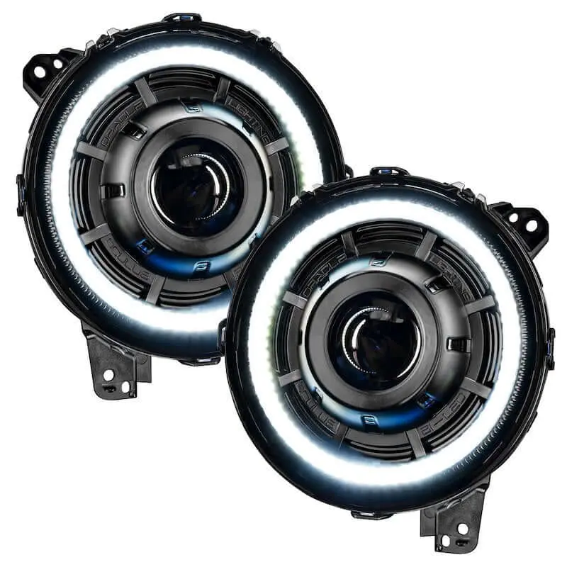 Oracle Light Oculus Bi-Led Projector Headlights For Fits 2018-25 Jeep Wrangler Jl / Gladiator Jt - 5500K 1