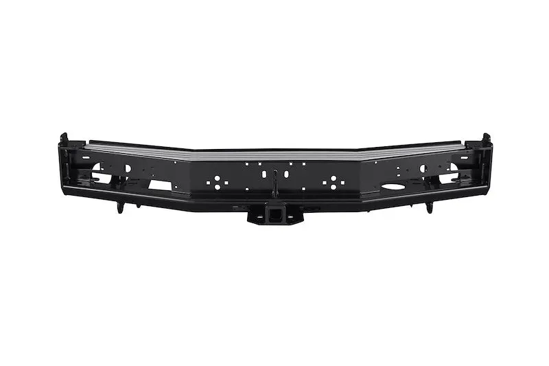 Arb Modular Off-Road Rear Bumper Fits 1998-2007 Toyota Land Cruiser - Black Steel, Tow Points With Light Cutouts & Tire Carrier Option 1