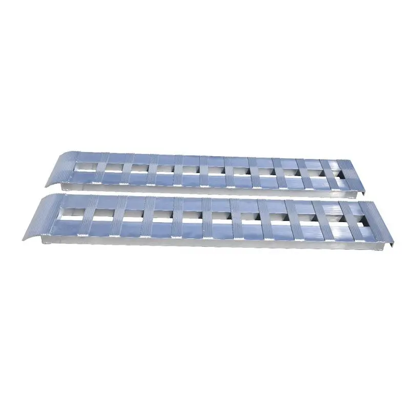 Gen-Y Hitch Non-Folding Aluminum Pickup Truck Bed Ramps For Loading - 7Ft, 14 In Wide, 3,000 Lb Capacity - Set Of 2 1