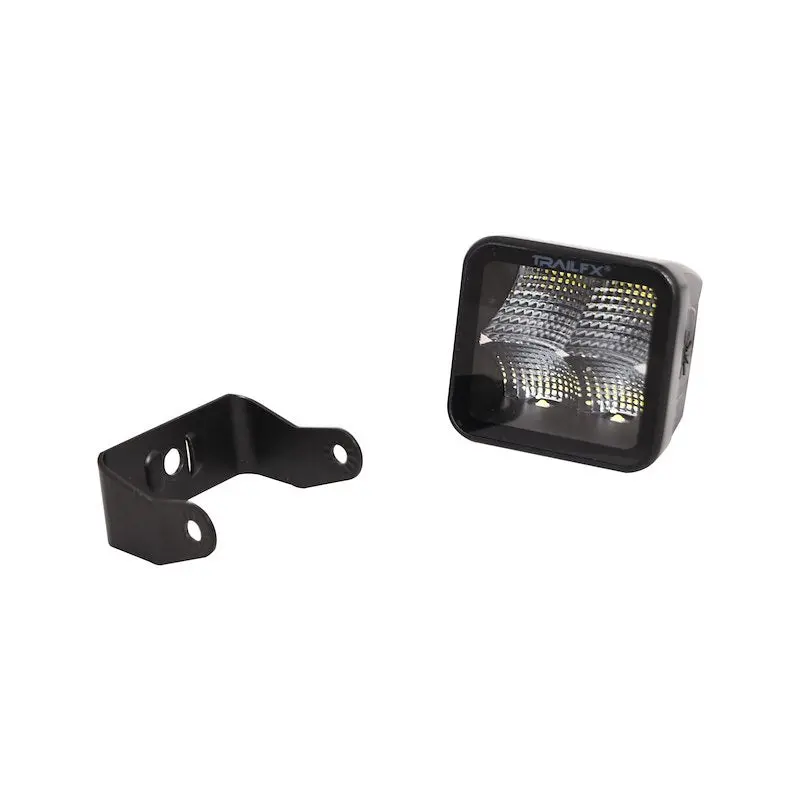 Trailfx 3" Cube Led Light For Off-Road Pickup Trucks, Jeeps, Suvs - 20W, 2400 Lumens, 90° Flood Beam, Ip67 Rated 1