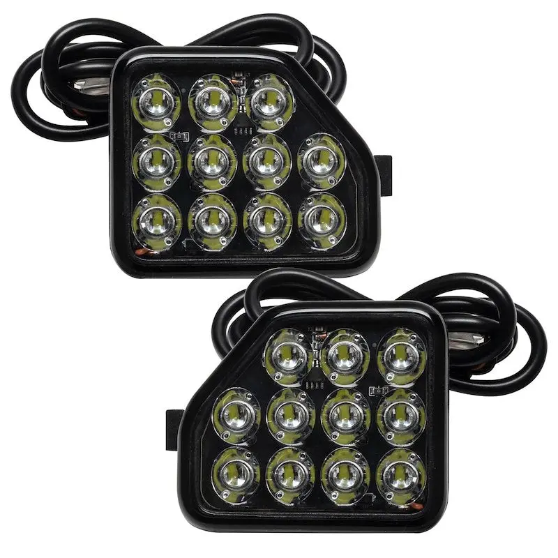 Oracle Led Backup Lights 11W 1000 Lumens Black Housing Set Of 2 1
