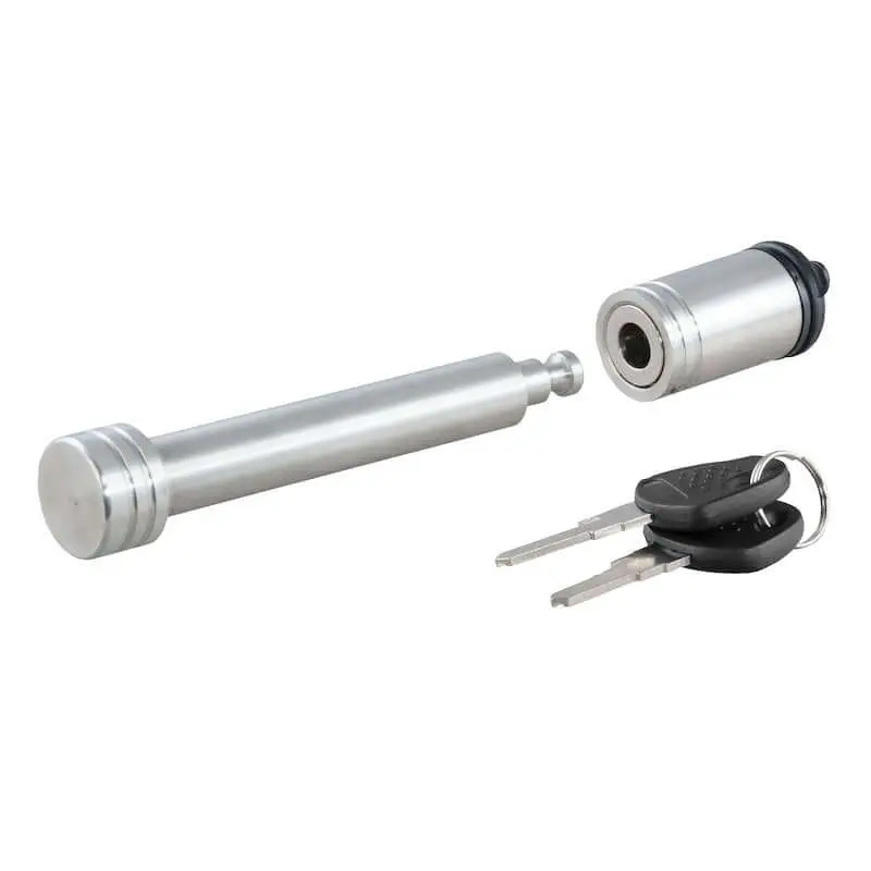 Curt Hitch Lock – 5/8" Barbell Pin For 2 & 2-1/2 Inch Receiver ,Stainless Steel 1