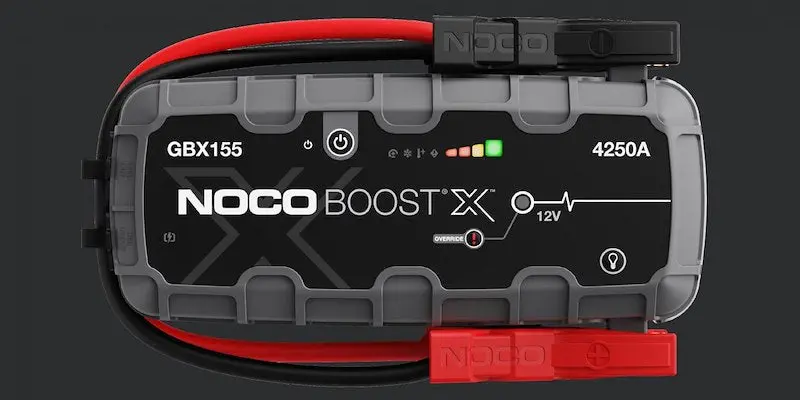 Noco Portable Lithium Jump Starter With Led Light, Dual Usb & Hd Clamps For Cars, Trucks, Suvs, Boats & More - 12V 4250A 1