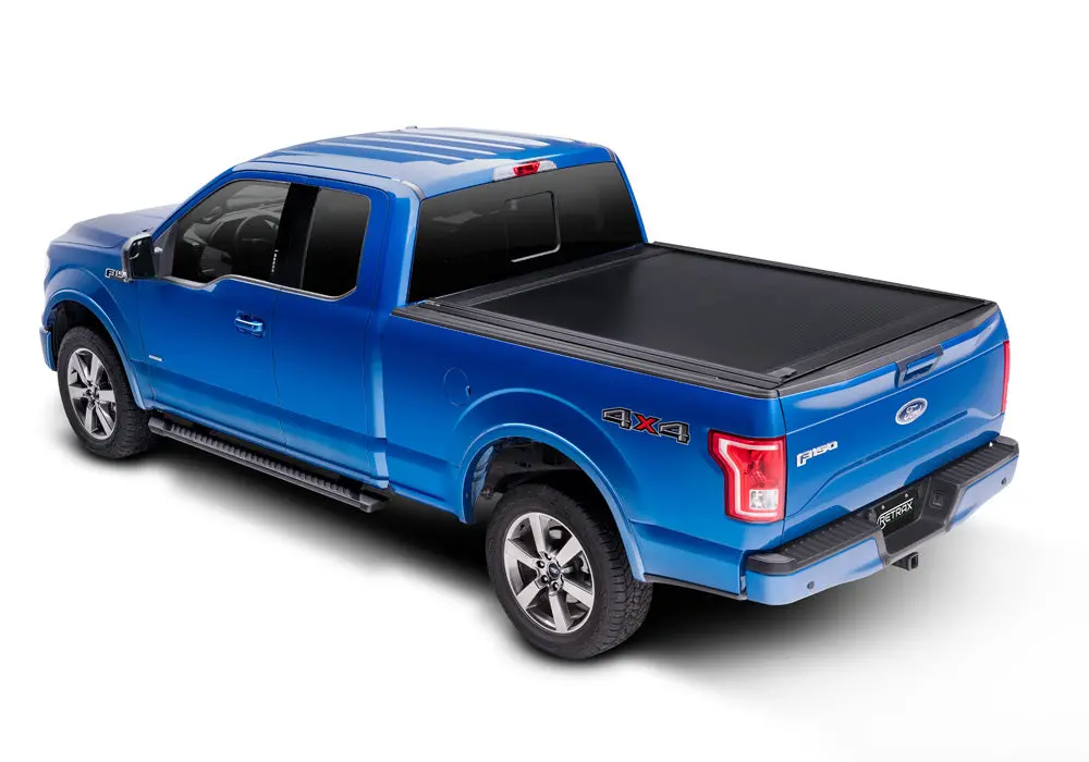 Retrax Hard Manual Retractable Tonneau Cover Matte Black 5 Ft Fits 2022-2025 Nissan Frontier 1