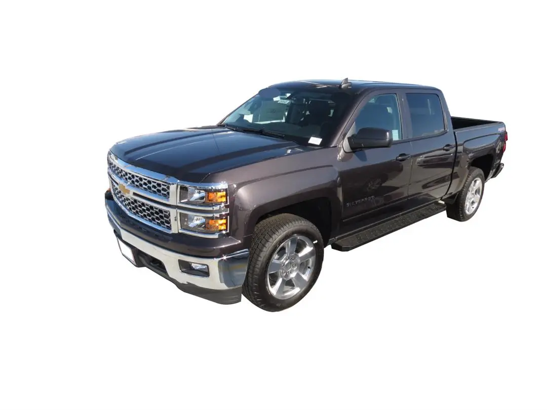 Trailfx Grated Side Step Running Board For Pickup Trucks - Fits 2020-25 Silverado/Sierra 1500/2500/3500 Standard Cab (Black) 1