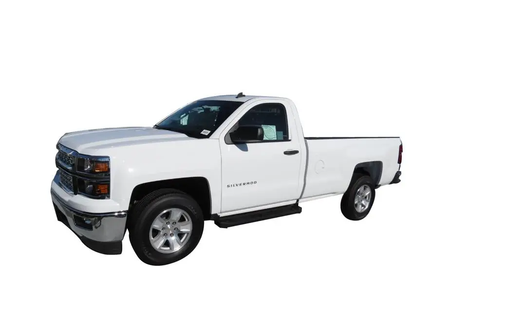 Trailfx Grated Side Step Running Board For Pickup Trucks - Fits 2007-2019 Silverado/Sierra 1500/2500/3500 Hd (Black) 1