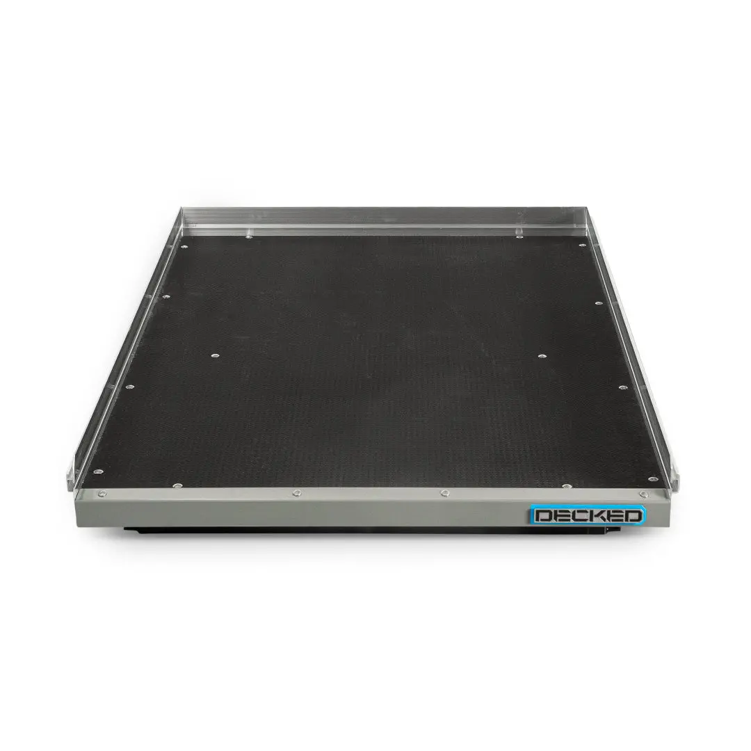 Cargo Glide Bed Slide Polished Aluminum Side Rail 63" X 49" - Fits 1996-2025 Chevrolet Express 2500 1