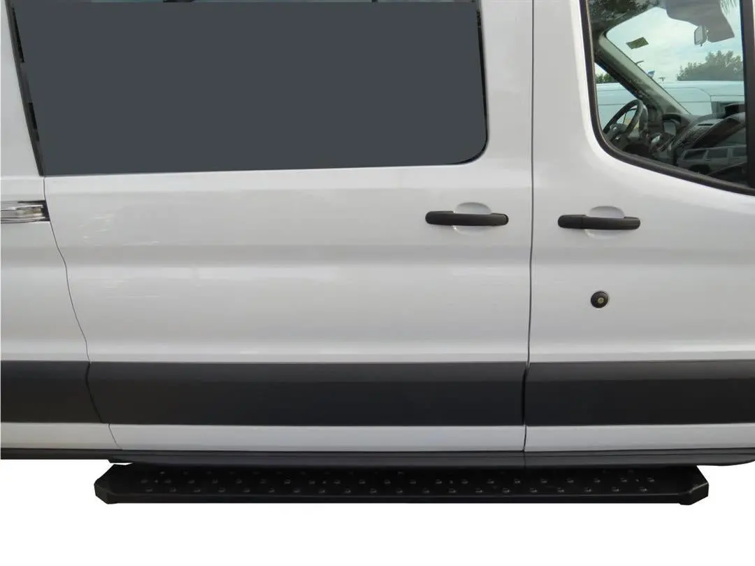 Trailfx Grated Side Step Running Boardfor Pickup Trucks - Fits 2014-2025 Ram Promaster 1500/2500/3500 1