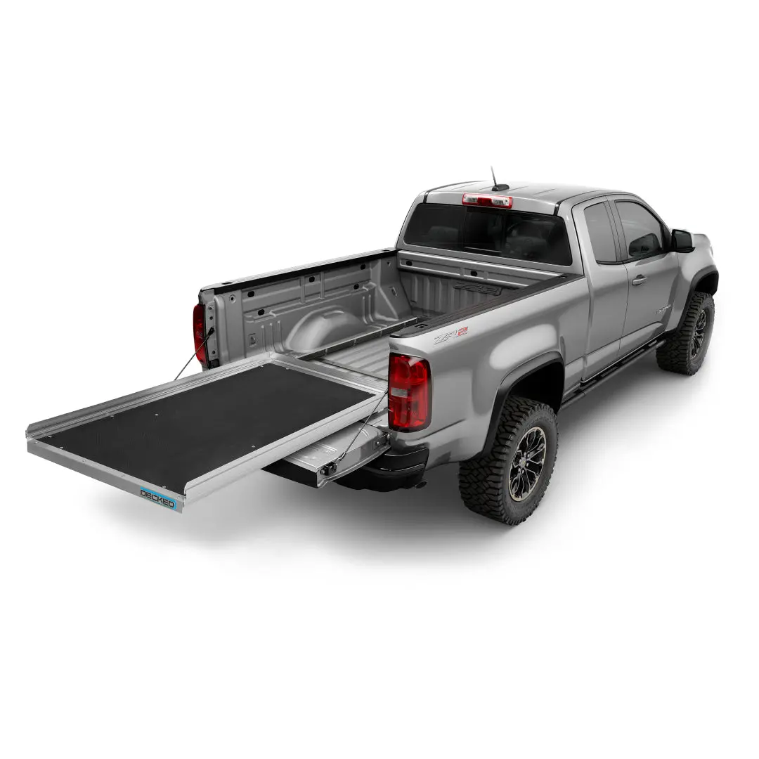 Cargo Glide 1500Xl Bed Slide Polished Aluminum Side Rail 6.5 Ft For Heavy-Duty Trucks 1