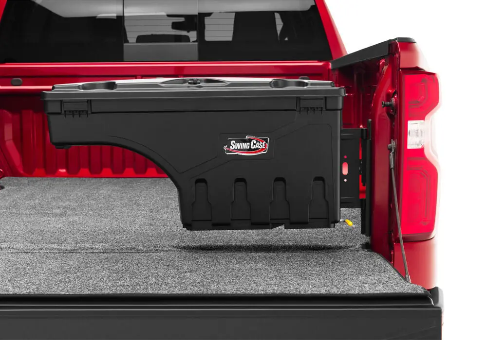 Undercover Swingcase Tool Box Black Hard Plastic 6 Ft / 5 Ft For Full-Size Trucks 1