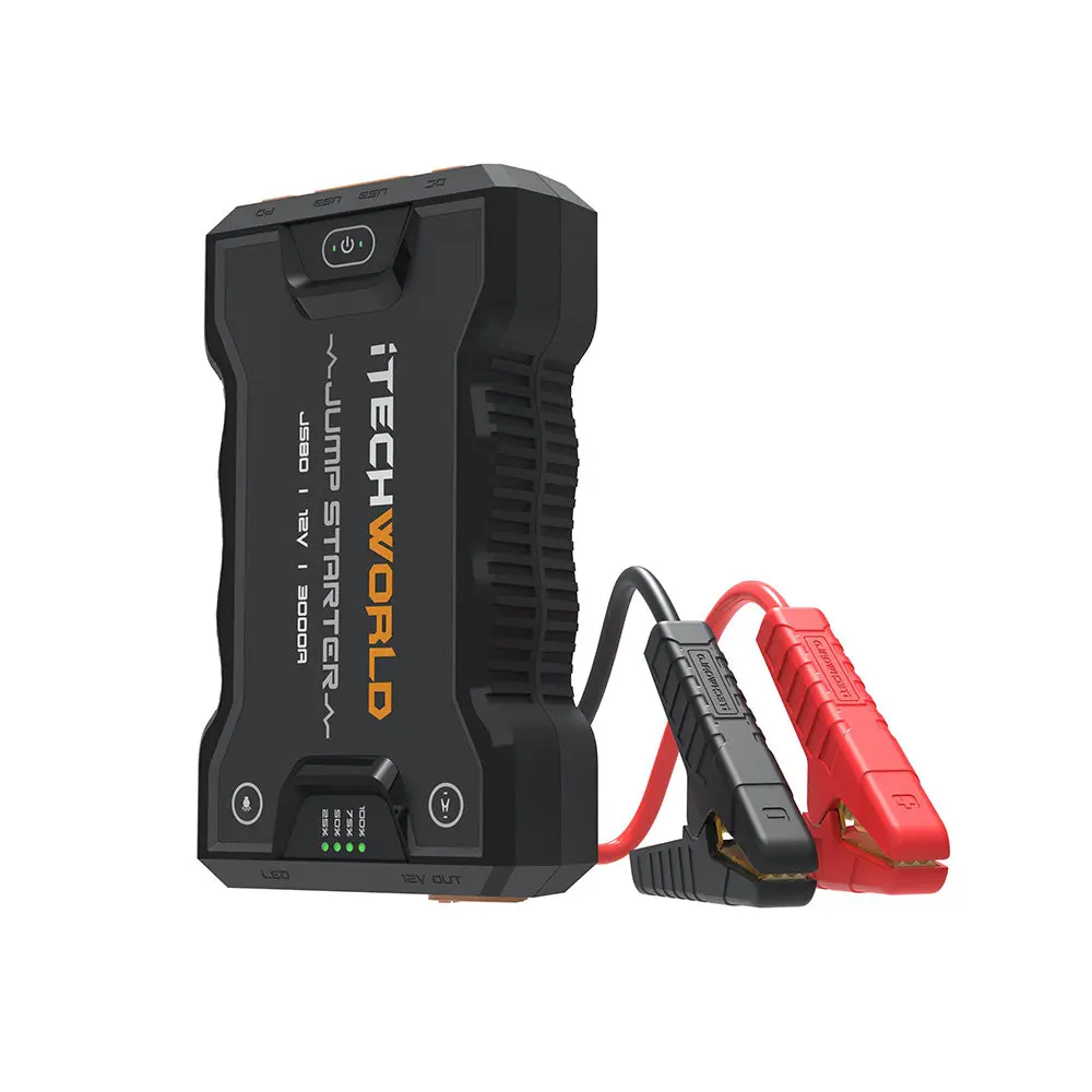 Js80 | Lithium Jump Starter And Backup Power Bank | 3000A 1