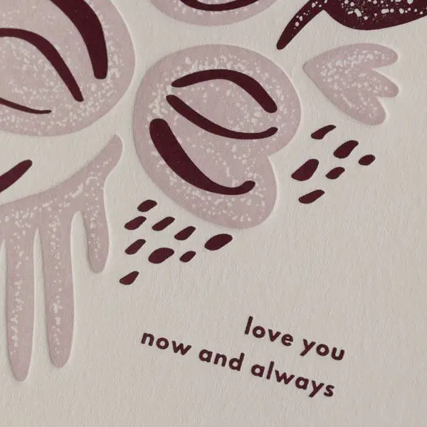 'Love You Now & Always' Greeting Card 1