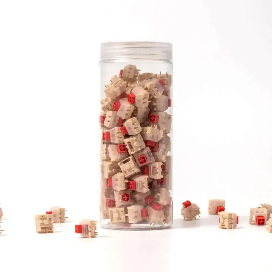 Kailh Red Bean Pudding Mechanical Keyboard Switch