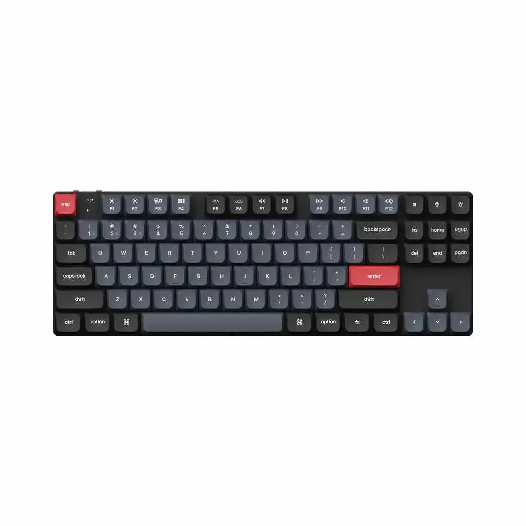Keychron - K1 Pro Qmk/Via Wireless Mechanical Keyboard - Niskoprofilowa Bezprzewodowa Klawiatura Mechaniczna Tkl 1