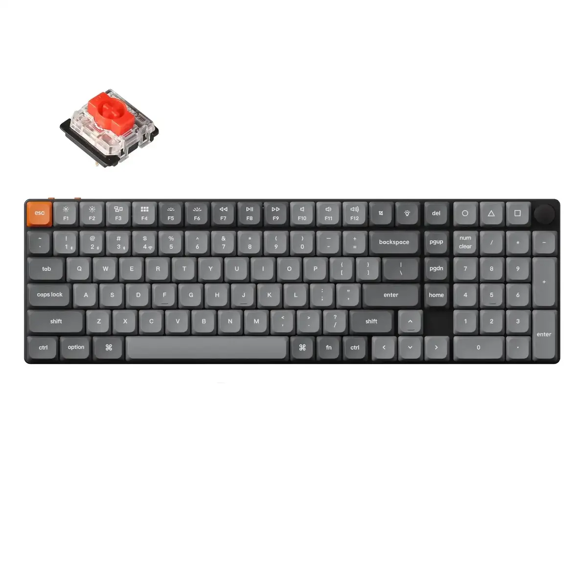 Keychron - K17 Max Qmk Wireless Custom Mechanical Keyboard 1
