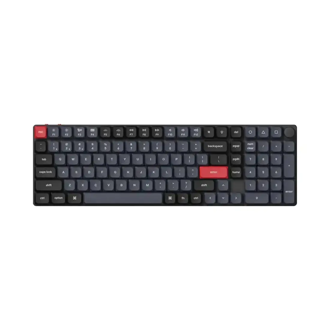 Keychron - K17 Pro Qmk/Via Wireless Custom Mechanical Keyboard - Niskoprofilowa Bezprzewodowa Klawiatura Mechaniczna 96% 1